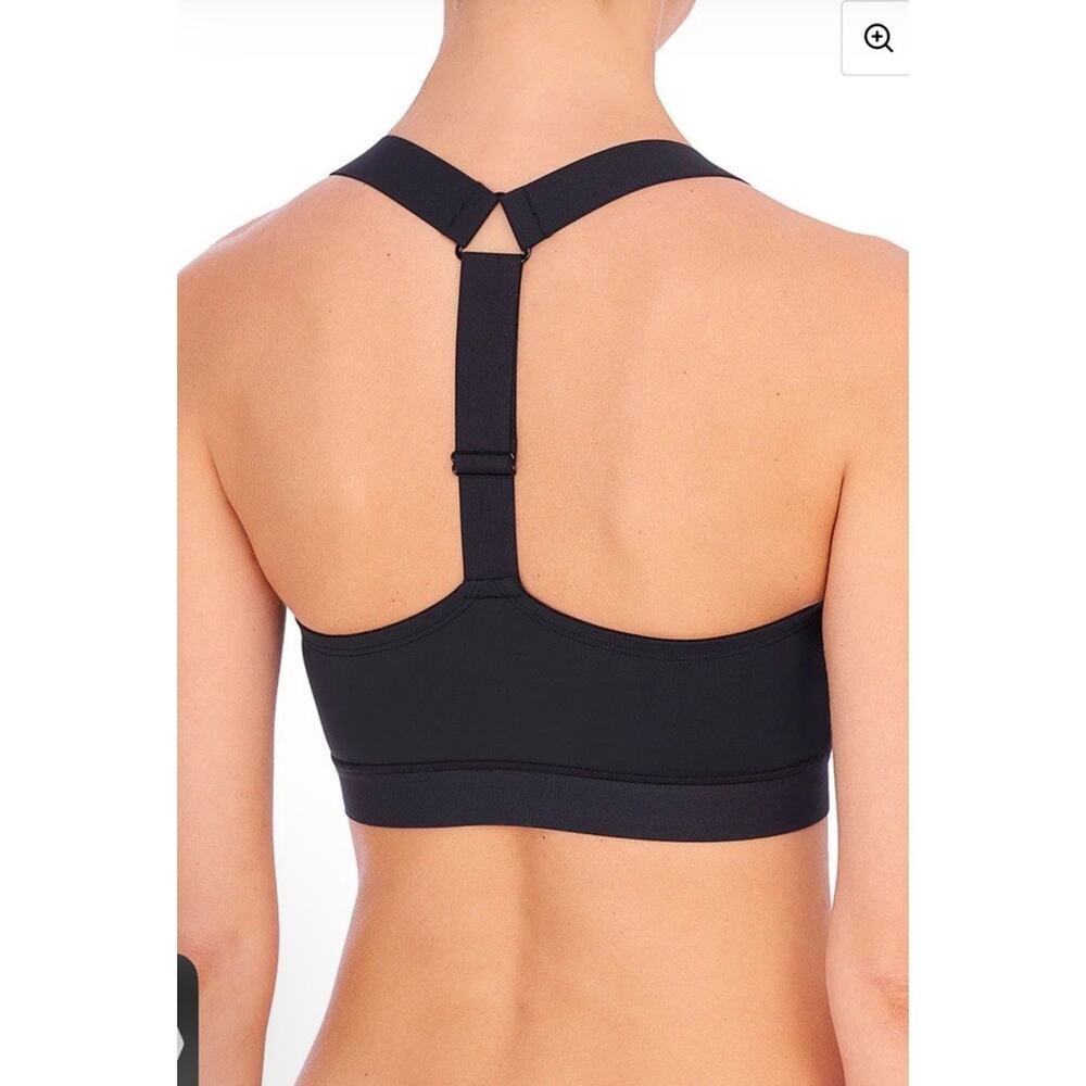 Natori Dynamic Racerback Sport Bralette Black XS NWT - Picture 2 of 10